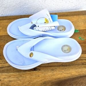 Hawaiian Jellys Ultra Comfort Kea Haú Unisex  Sandals Women's Size 10